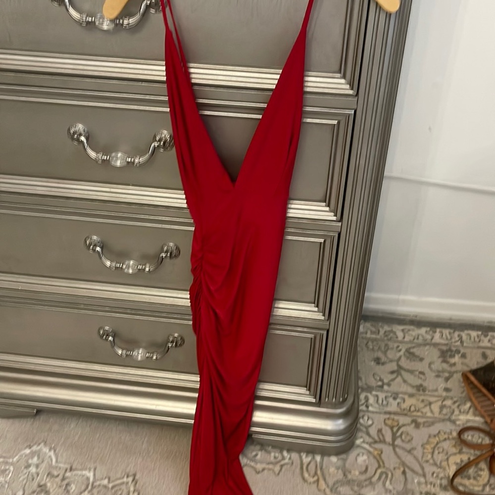 Red dress